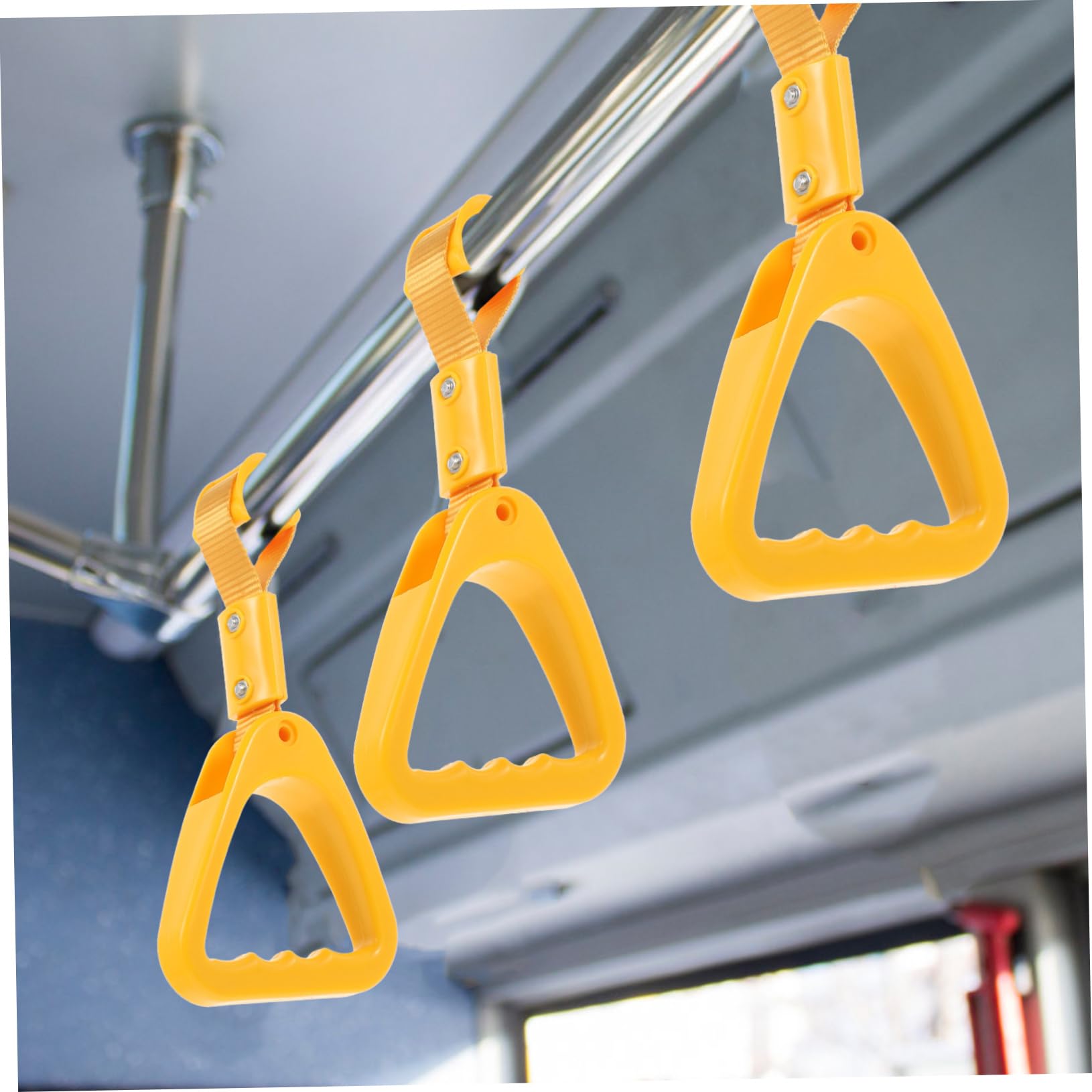 Healvian Haltegriff Dreiecksring Für Bus & Auto - Aus Kunststoff, Ergonomisch, Leicht