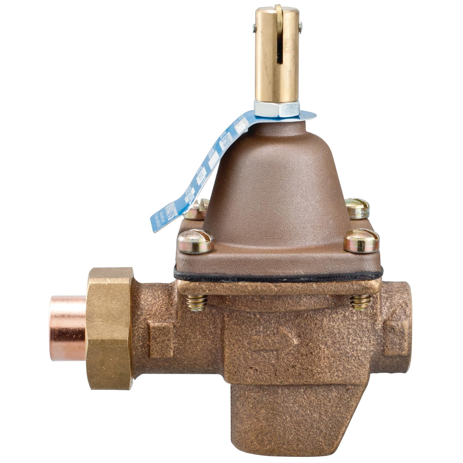 Válvula de alivio Watts SB1156F regula presión automática en calderas