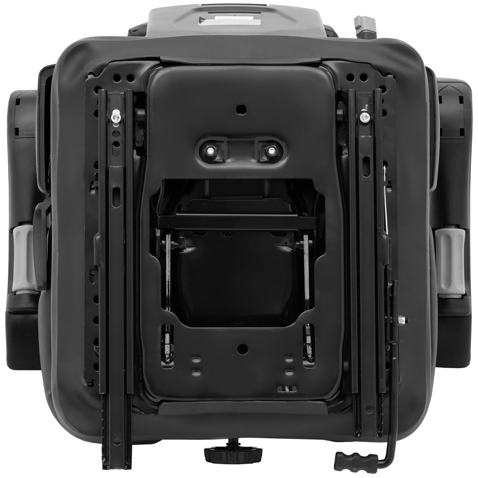 HT-RUNDLE-17 Traktorsitz 46 x 46 cm einstellbar Federung Schleppersitz Traktor Sitz Treckersitz Staplersitz