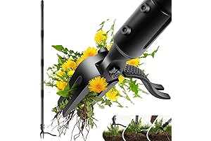 63' Weed Puller Tool: Stand Up & Stop Bending Over