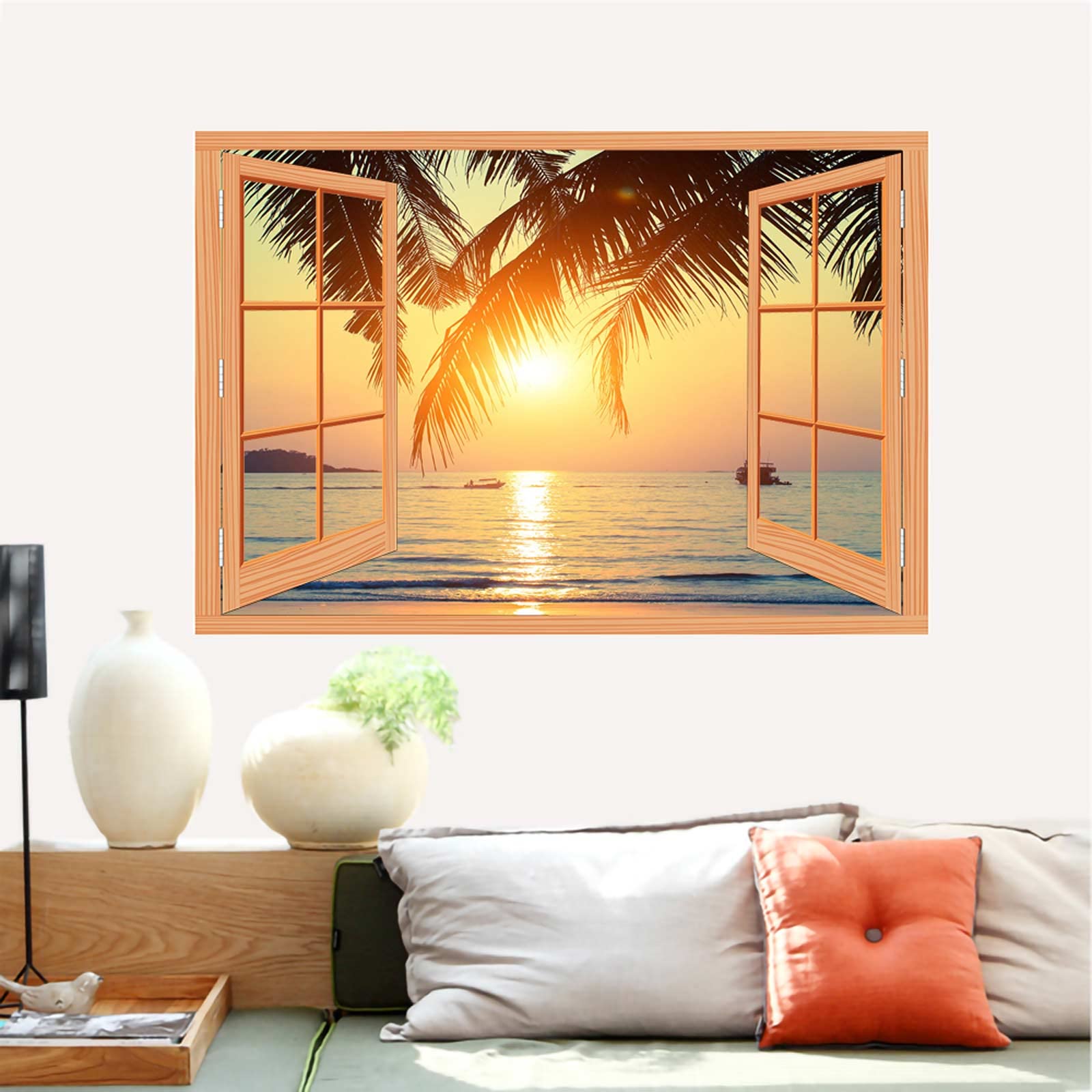 Calcomanía Amarilla Del Sol - México