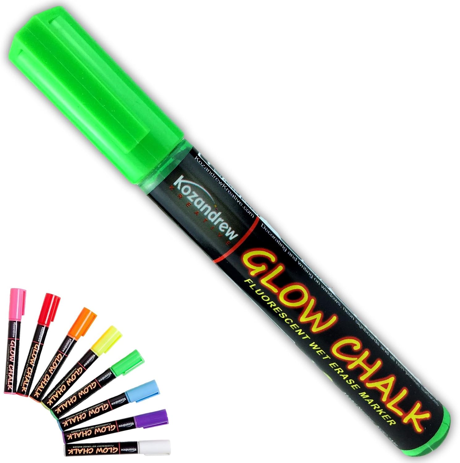 Liquid Chalk Wet Erase Markers Green (Single