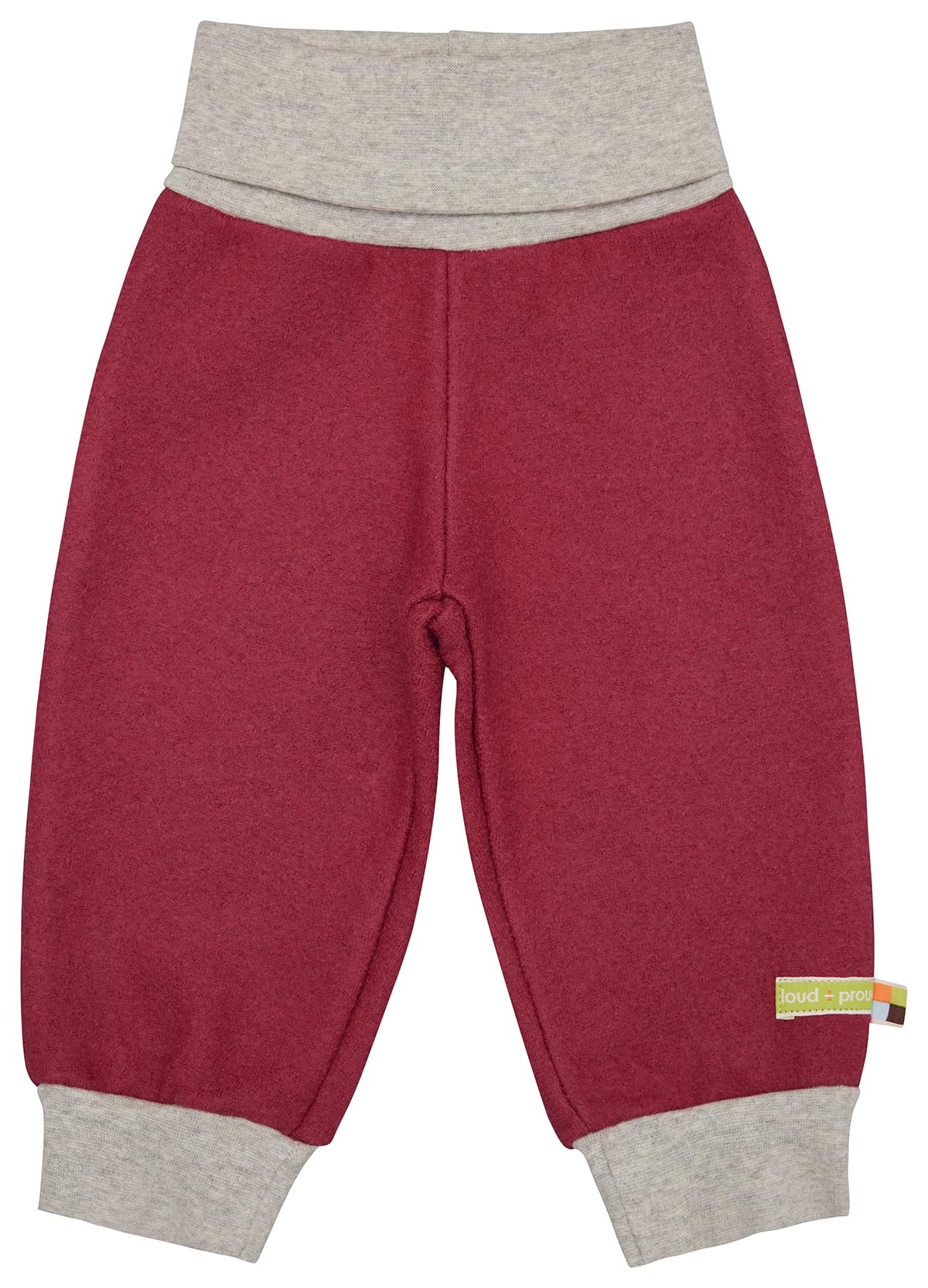 Loud + Proud Mädchen Wollwalk, GOTS Zertifiziert Hose
