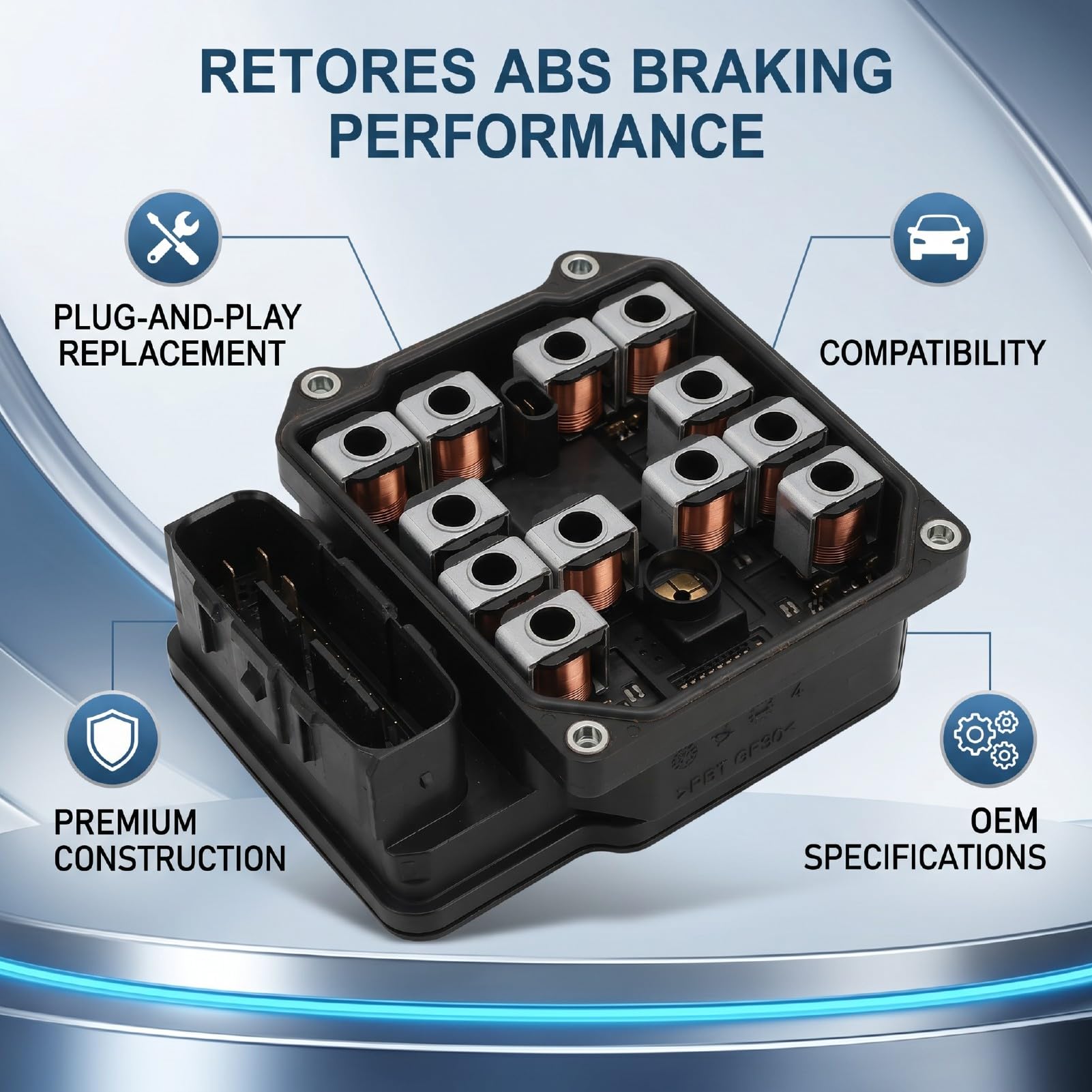 aqxreight Módulo de Control ABS 57110 T2F L41 Unidad de Control de Frenos Antibloqueo