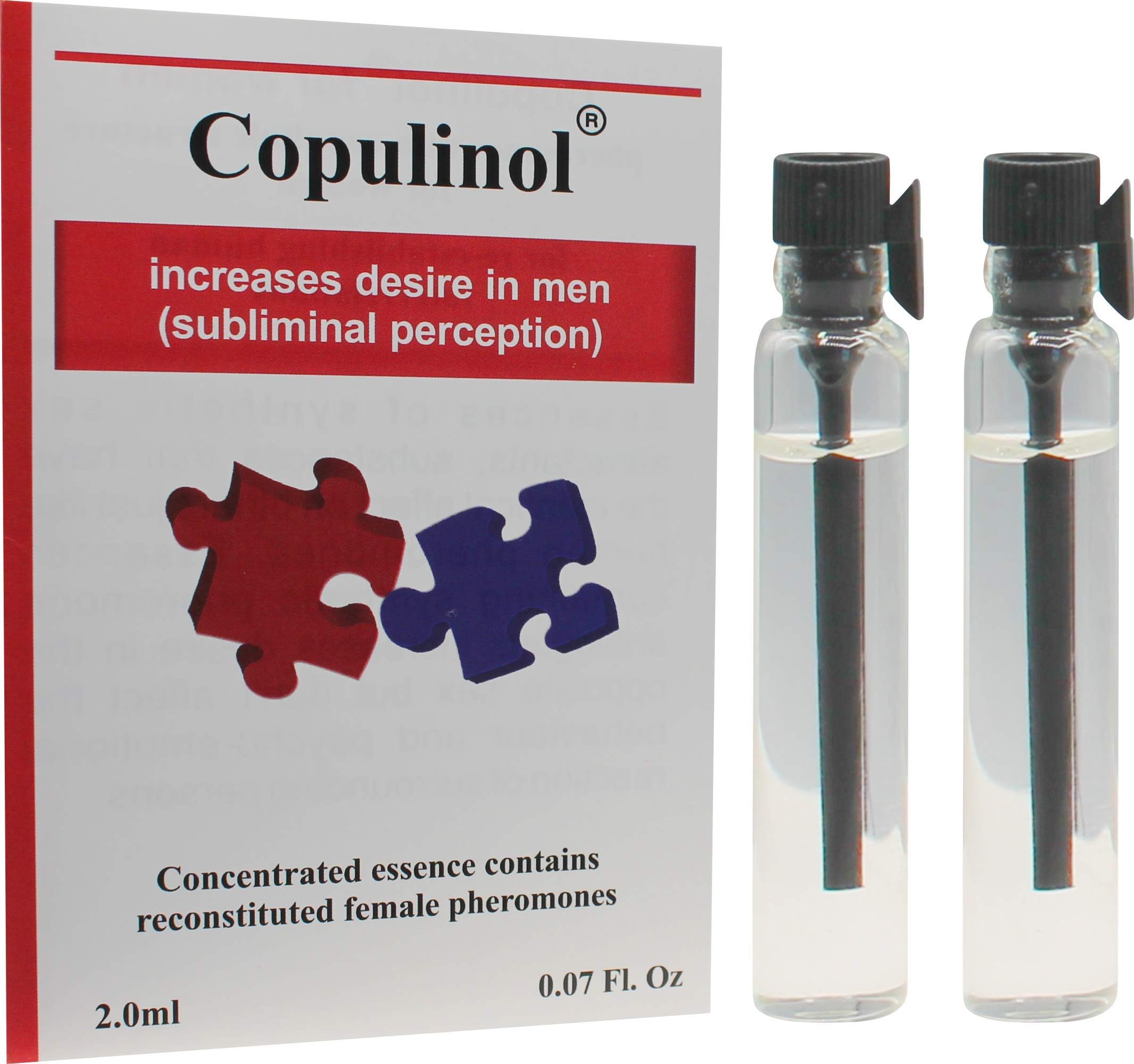 COPULINOL 2.0ml+2.0ml 100% Phermone for Women Attract Men for Her Extra Strength Aphrodisiac