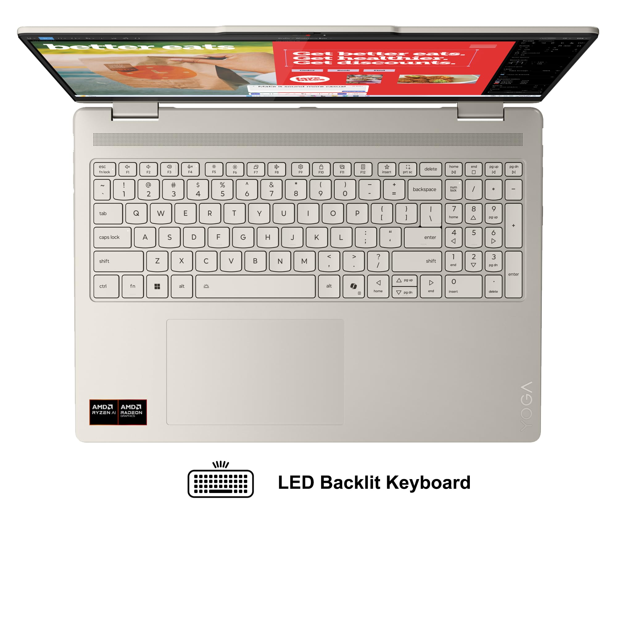 Amazon.co.jp: Lenovo Yoga 7 2-in-1 ノートパソコン 16インチ WUXGA
