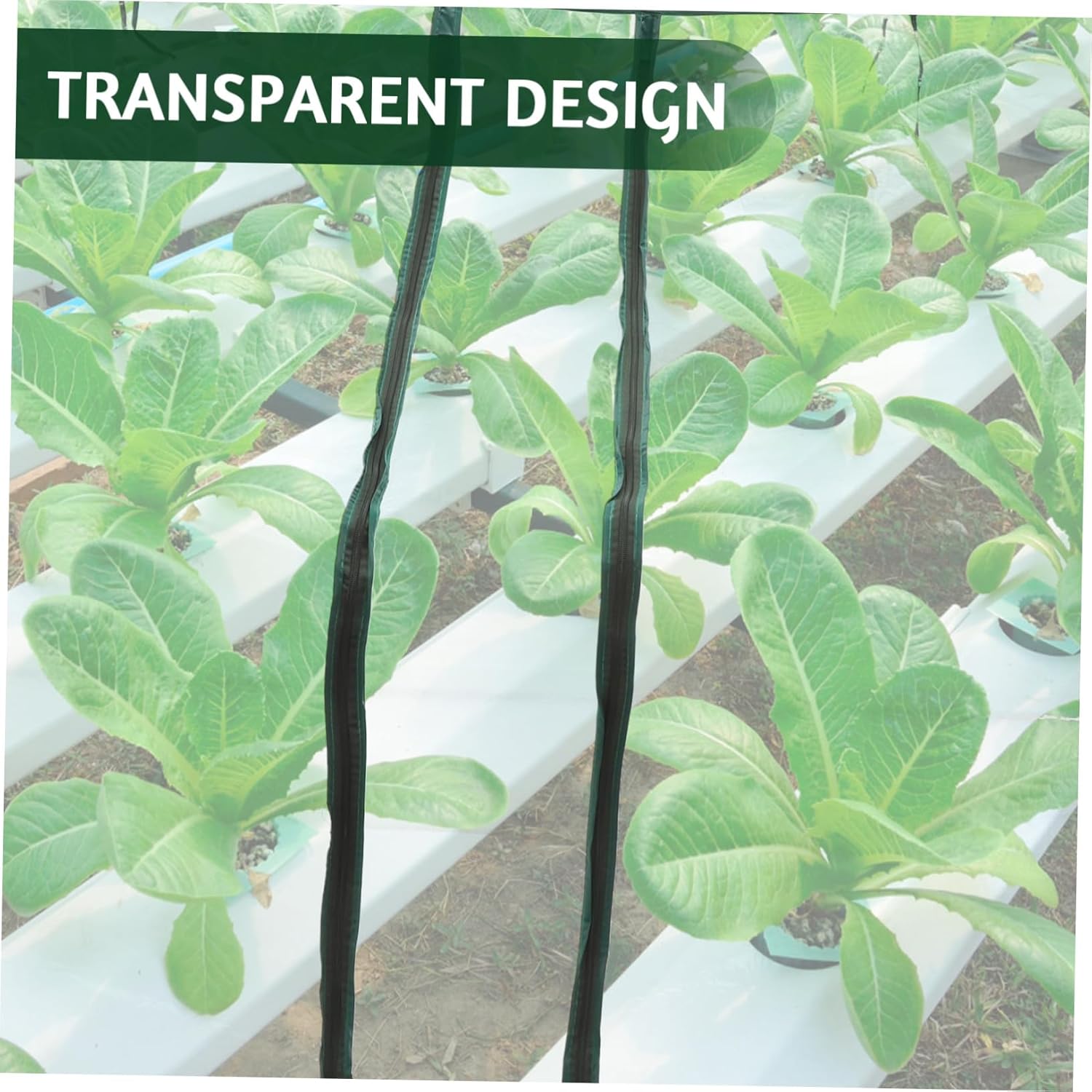 1.8m Mini Greenhouse Cover and Plant Protector PVC Replacement for Outdoor Gardening Easy to Install Zipper Design for Observation