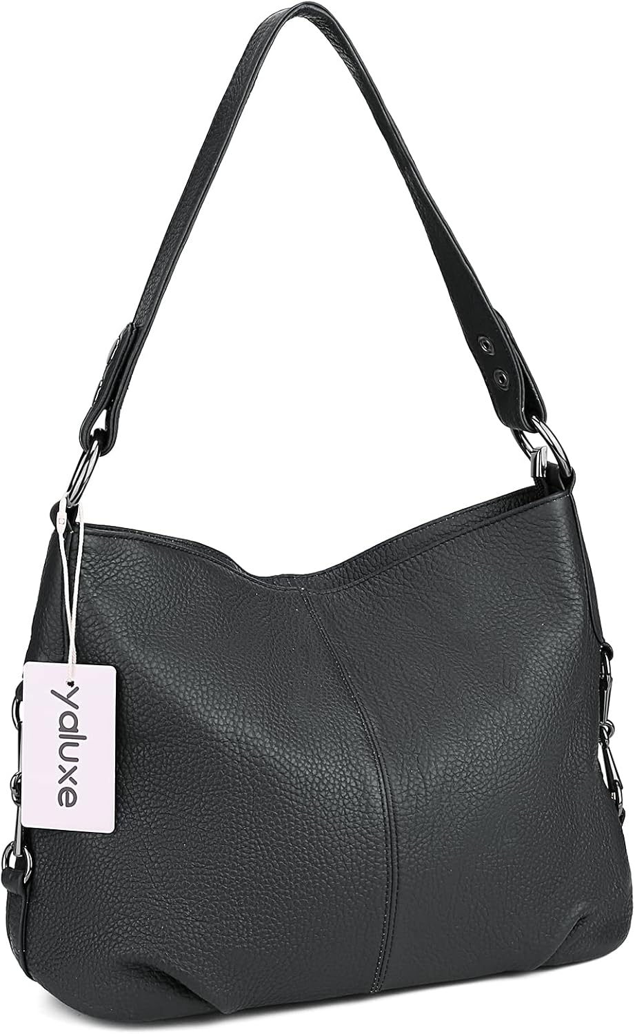 YALUXE Genuine Leather Shoulder Bags Stylish Hobo Handbags Purses Crossbody Bags for Women | Genuine Leather, Stylish - Image 3