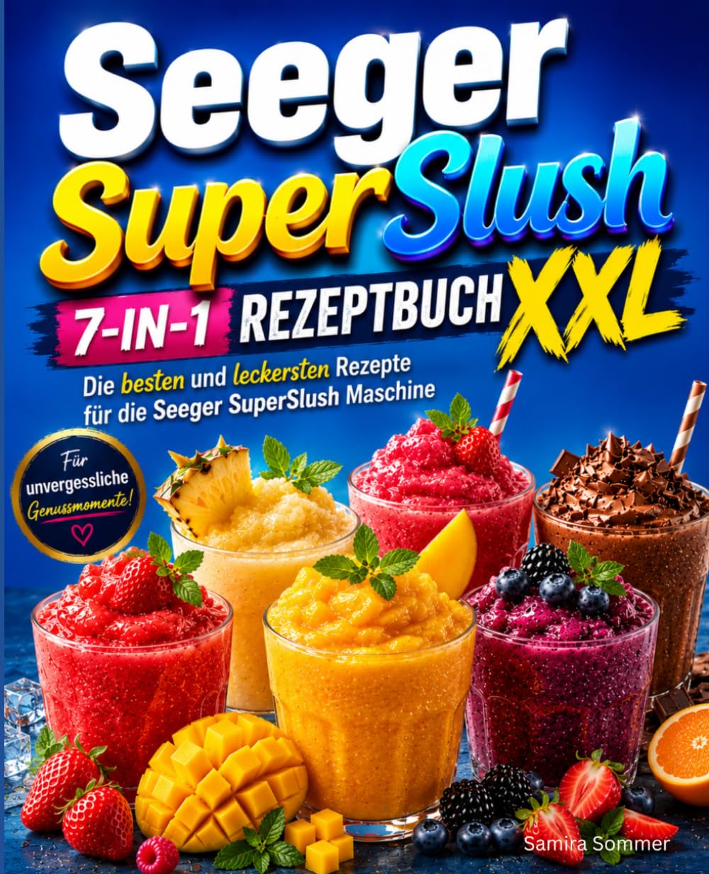 Seeger SuperSlush 7-in-1 Rezeptbuch XXL: Die besten und leckersten Rezepte für die Seeger SuperSlush Maschine
