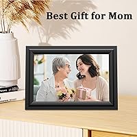 Vista 7 de SAMMIX Marco de fotos digital de 10.1 pulgadas, WiFi, marco de fotos digital electrónico, pantalla táctil IPS, 16 GB, mesa y montaje en pared