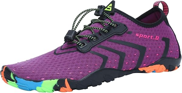 SAGUARO Scarpe da Sport Acquatici con Suola Spessa, Unisex - 1