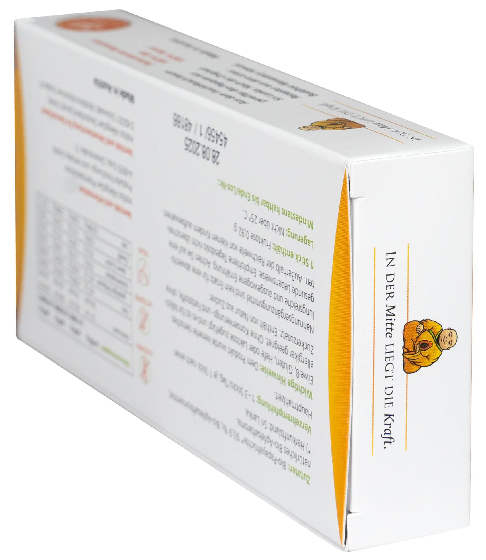 Caricol, 100% ingredienti naturali di qualità biologica, con papaina, facile da dosare, 7 bastoncini da 20 g (140 g)