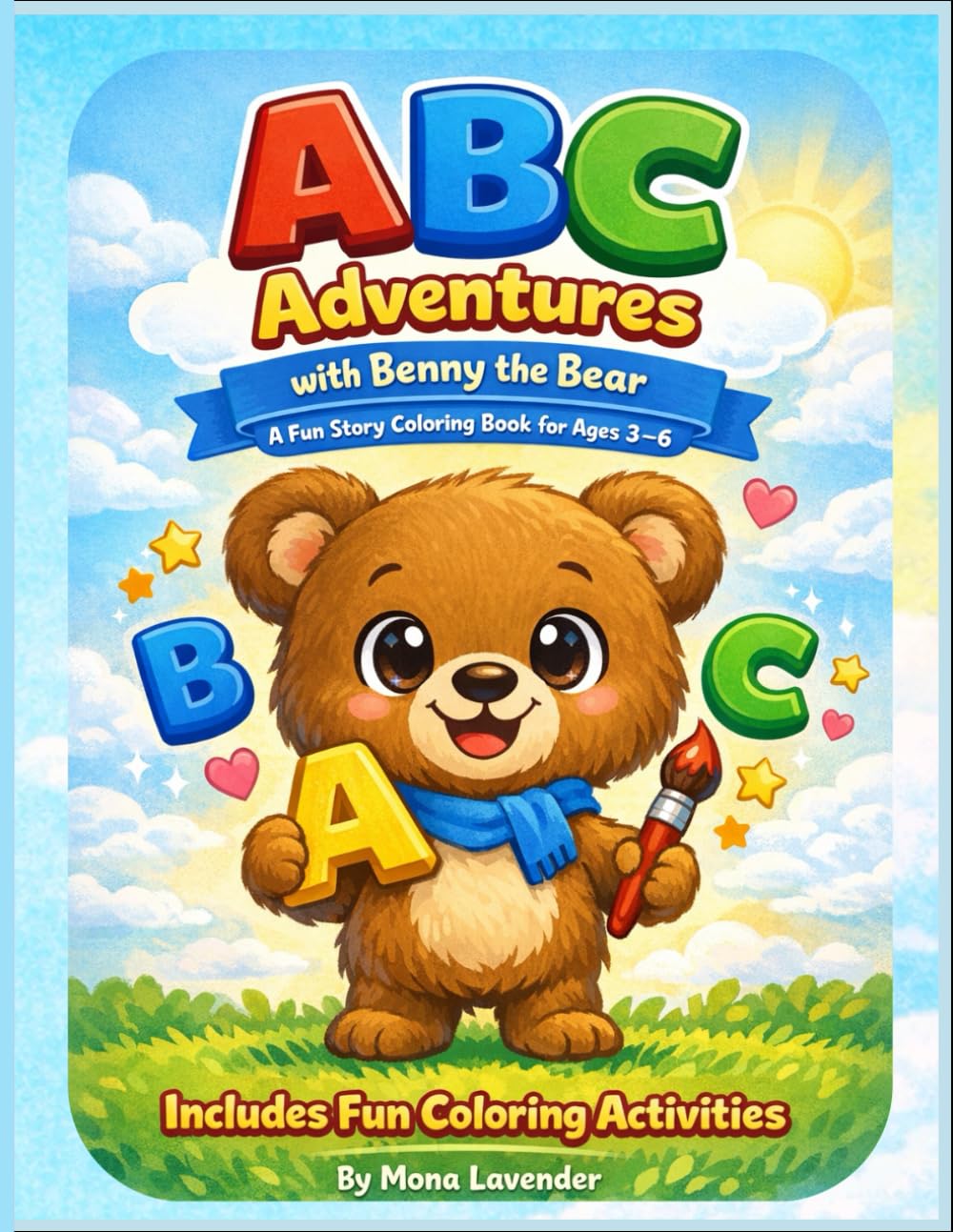 ABC Adventures with Benny the Bear: A Fun and Gentle Alphabet Learning Book for Toddlers and Preschool Kids Ages 3–6