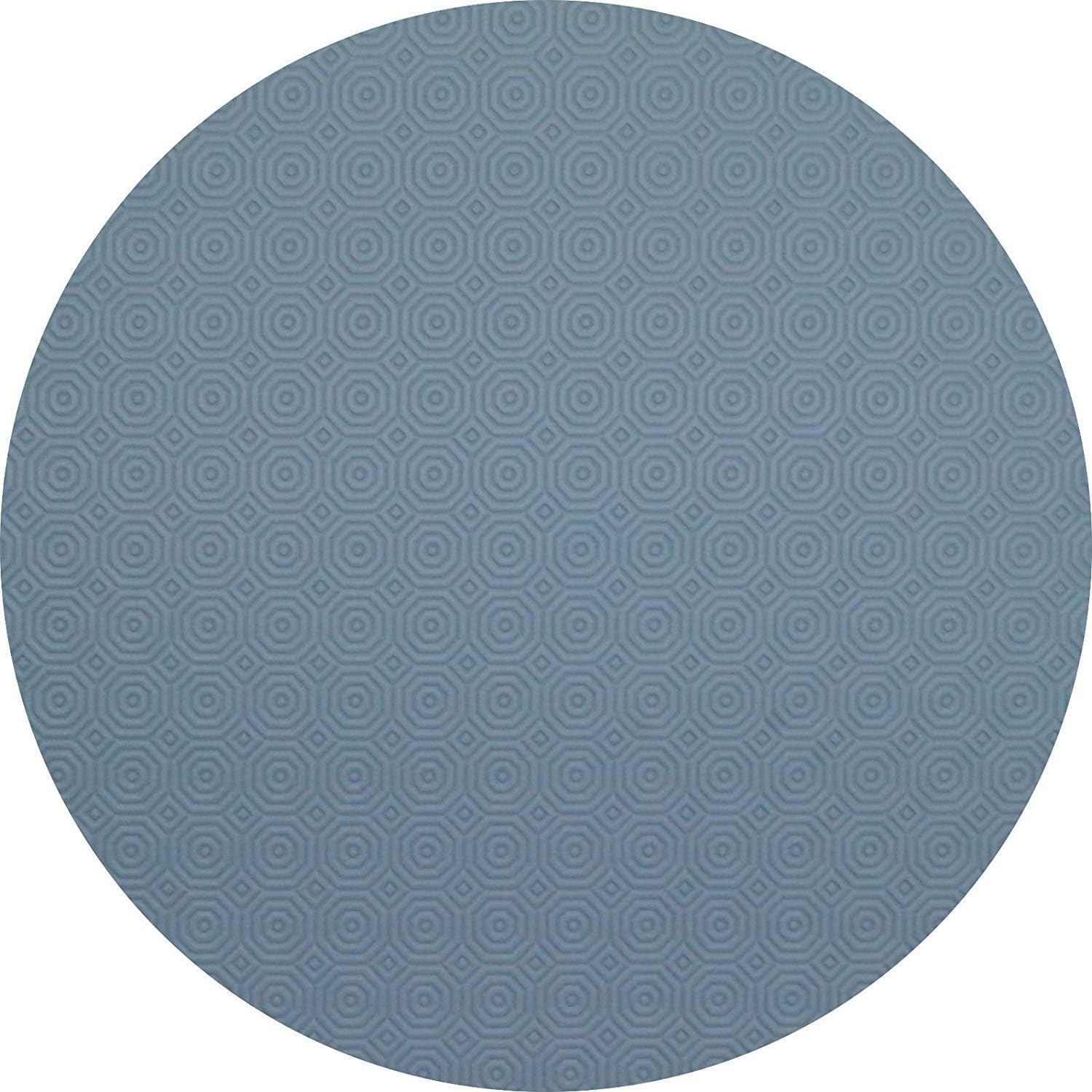 Table Protector ROUND Heat Resistant Felt Cream Grey Beige Brown TABLE PROTECTOR HEAT RESISTANT (Black, 105.cm (41" inch)) โ image 1