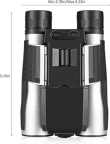 Miniatura 5 de Cámara digital de 5 megapíxelesvideocámara grabadora de fotos 12X32 binocular con pantalla LCD de 2 pulgadas y tarjeta de memoria de 32 GB para