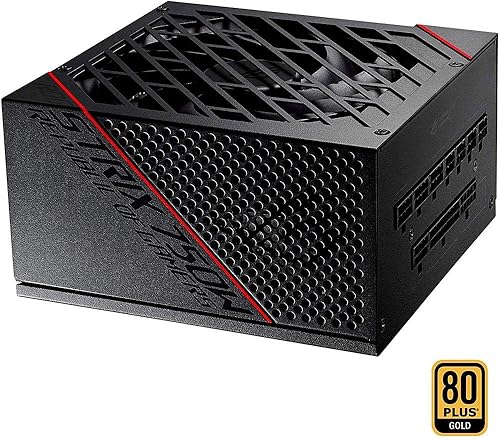 Miniatura 3 de ASUS - Fuente de alimentación ROG Strix 750, ATX, totalmente modular, 80 Plus Oro, 750 W, ventilador con tecnología axial de 0 dB