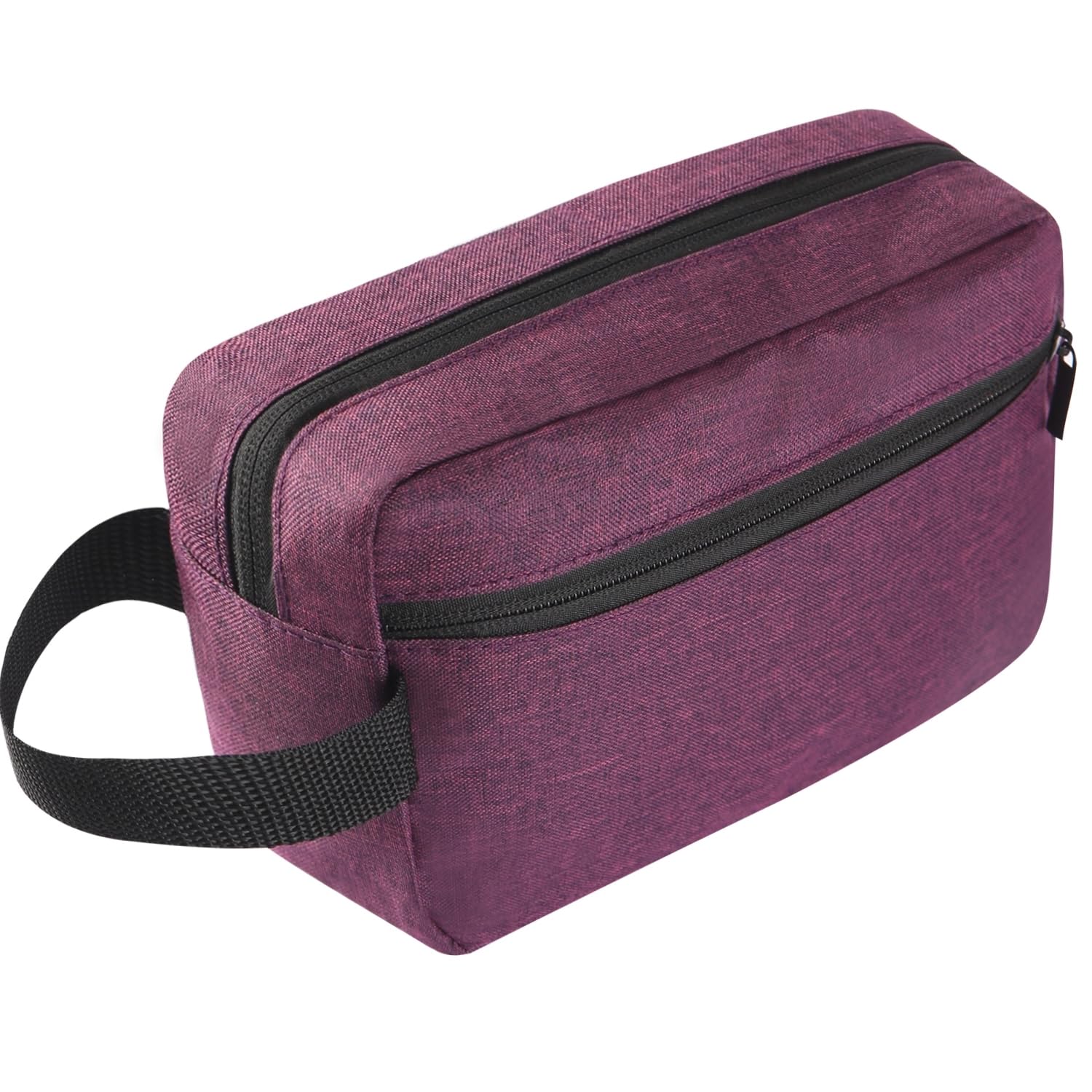Icramsy Travel Toiletry bag Toiletry bag for women men Hanging Cosmetic bag Travel accessories for Women Men (Deep purple)