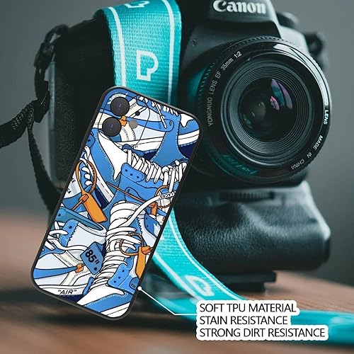 Miniatura 5 de Funda compatible con iPhone 11 para niños geniales, adolescentes, niñas, zapatos de baloncesto, zapatos de deporte, lindos colores estéticos, suaves