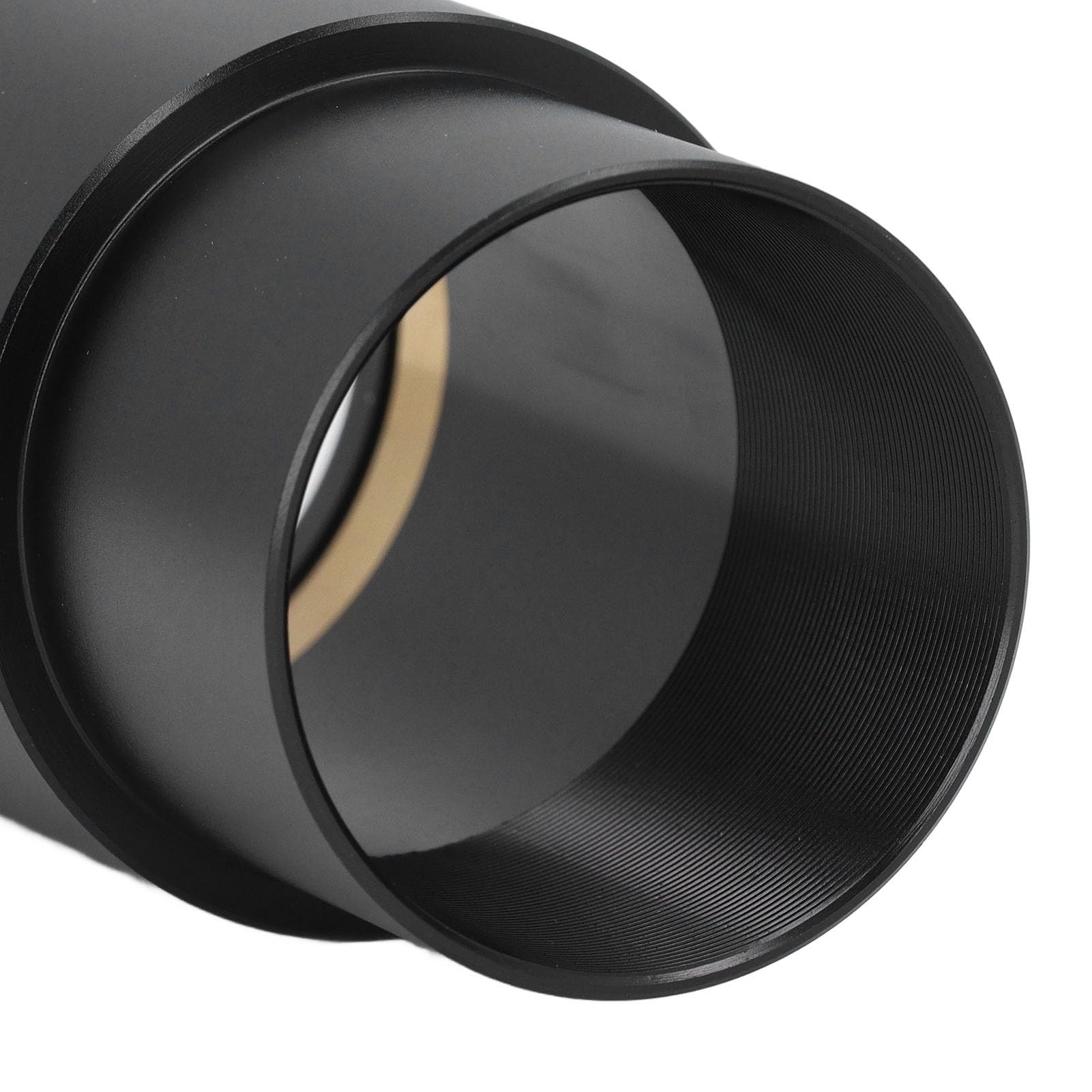 2 Inch Black Telescope Extension Tube, Eyepiece Extender Adapter with M48x0.75mm Threads, Sturdy Aluminum Alloy Construction for Astronomy Telescope Accessories, Provides Extra Fo (60mm)