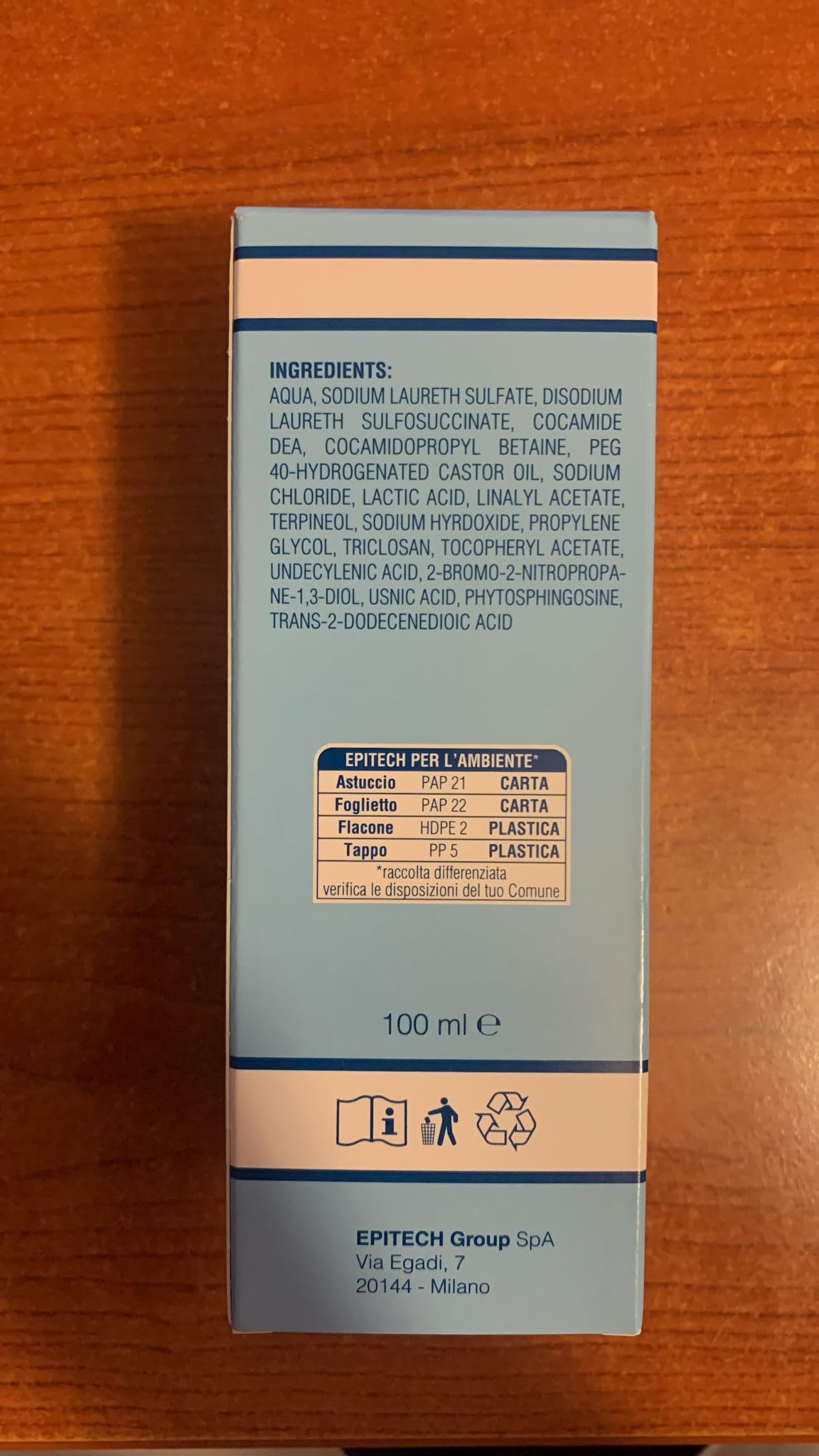 BALANIL LAVAGGIO 100ML Tre Confezioni