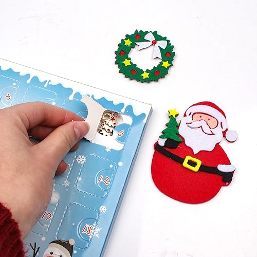Miniatura 3 de Calendario de Adviento de Navidad 2023, kit de fabricación de pulseras para niñas, calendario de cuenta regresiva de Navidad, pulseras de joyería