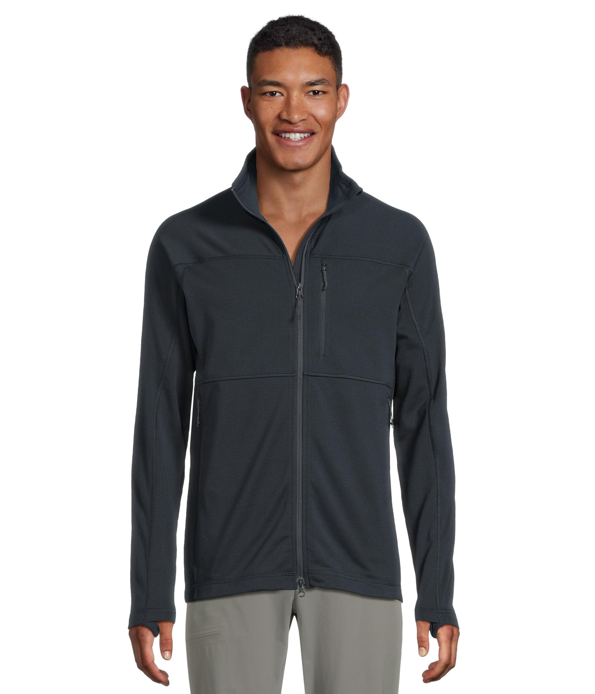 Fjällräven Abisko Lite Men's Fleece Jacket - Breathable, Comfortable, Lightweight Fleece Warmth - Hiking, Trekking