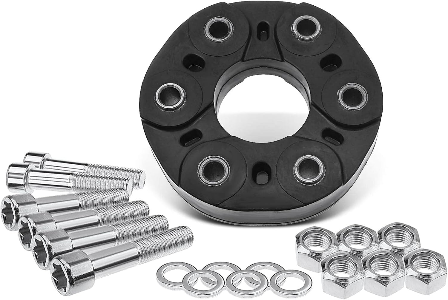 A-Premium Drive Shaft Coupler Flex Joint Propshaft Coupling with Bolts Compatible with Mercedes-Benz E350 2006-2009, E500 2003-2005, Replace# 2114100215