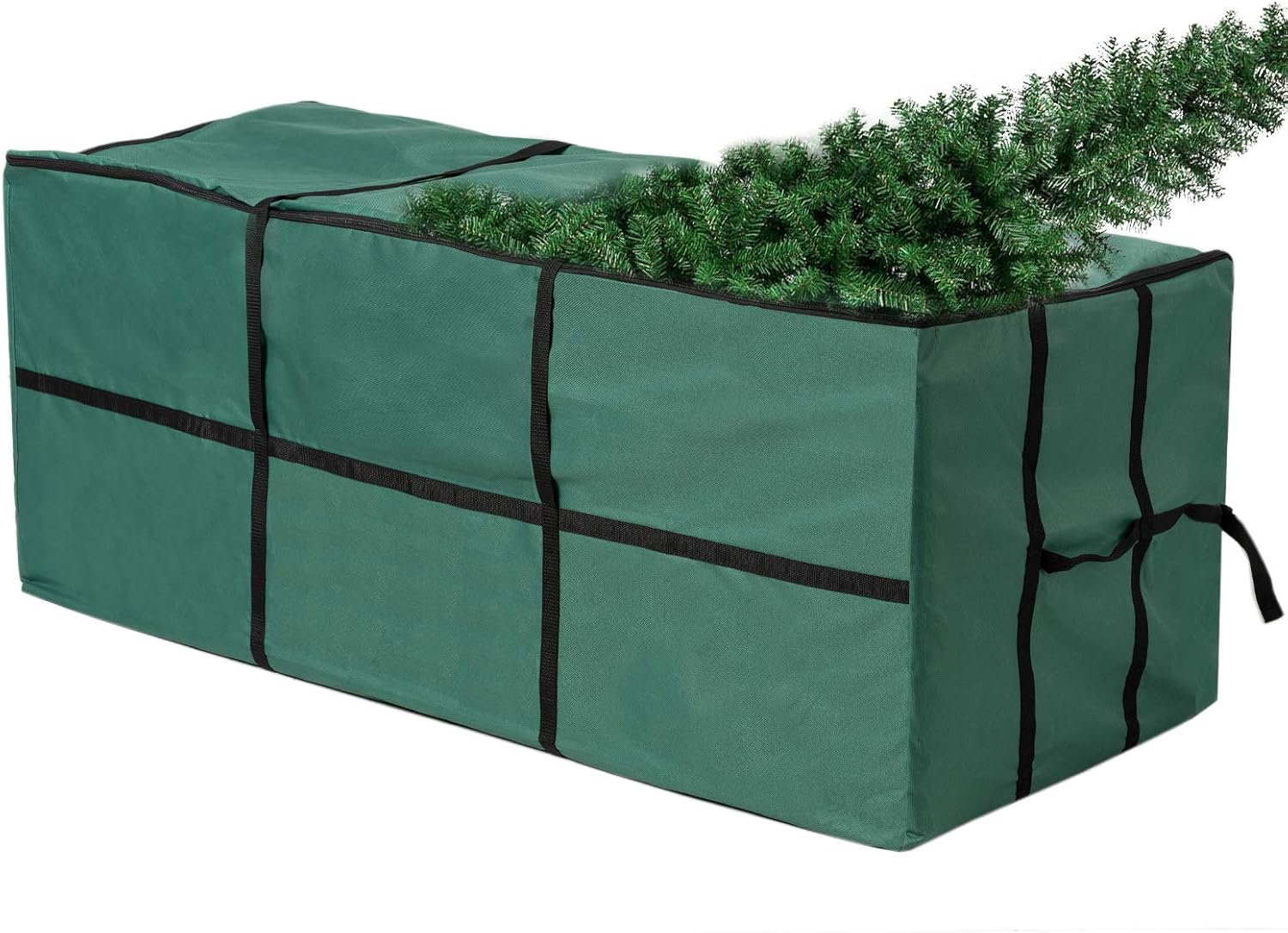 Amazon｜YEAHOME クリスマスツリー収納バッグ 9フィートまで収納可能 クリスマス分解された木 丈夫な強化ハンドル デュアルジッパー