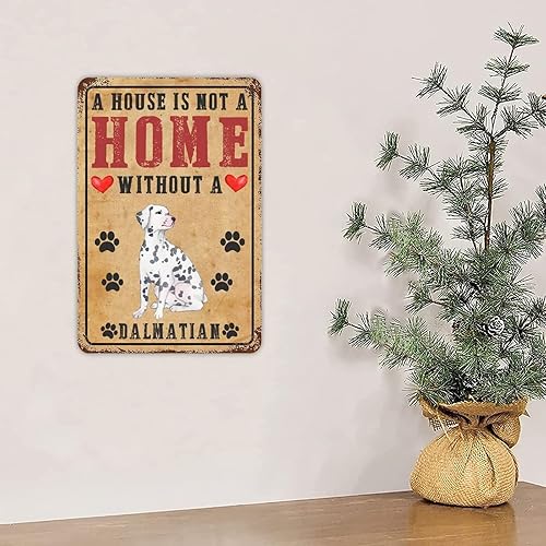 Vista 27 de Letrero de metal con texto en inglés «A House is Not A Home Without A Dogo Argentino» («A House is Not A Home Without A Dogo Argentino»)