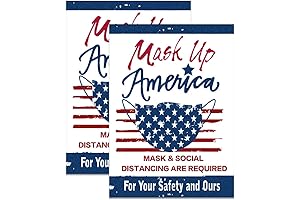 FaCraft Face Mask Sticker Sign: Noticeable Signage for Enhanced Visibility