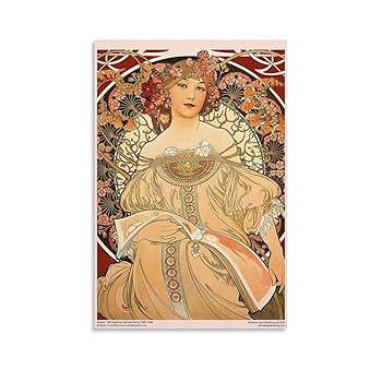 Amazon.co.jp: Alphonse Muchaアルフォンス・ミュシャ《夢想