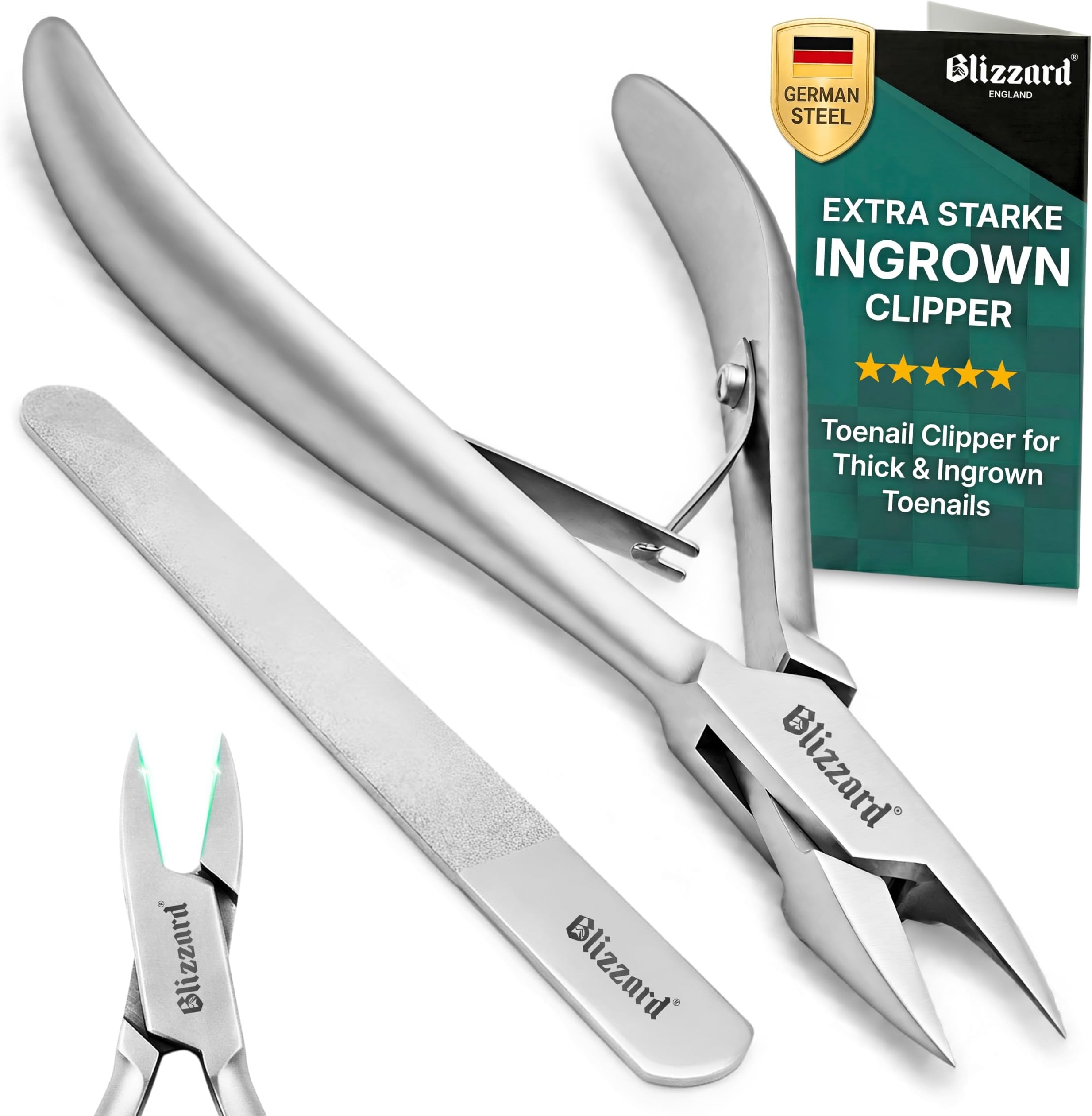 Blizzard Podiatrist Toenail Clipper Set German Forged