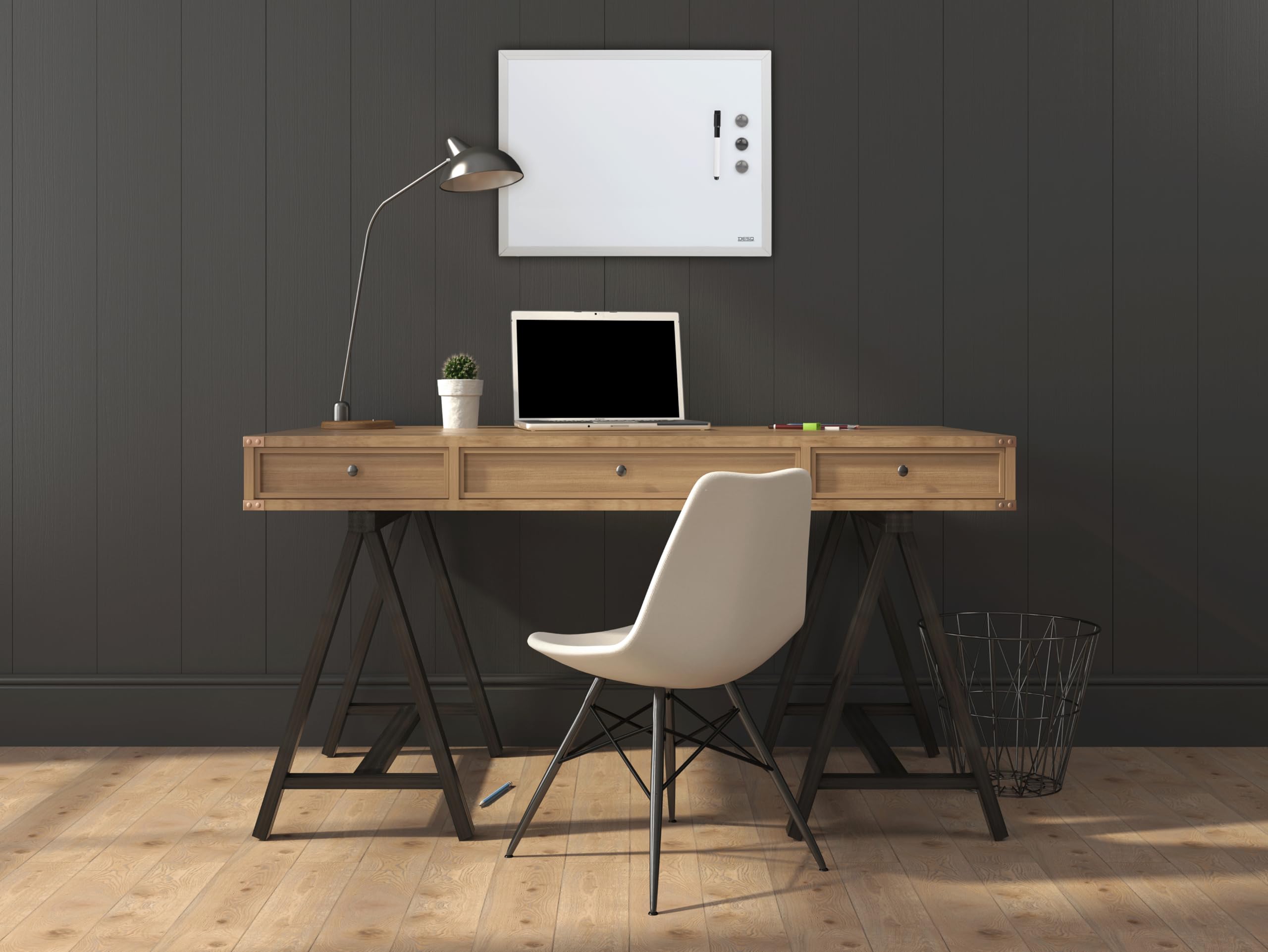 DESQ® 4201 | Tableau blanc magnétique | 30 x 40 cm