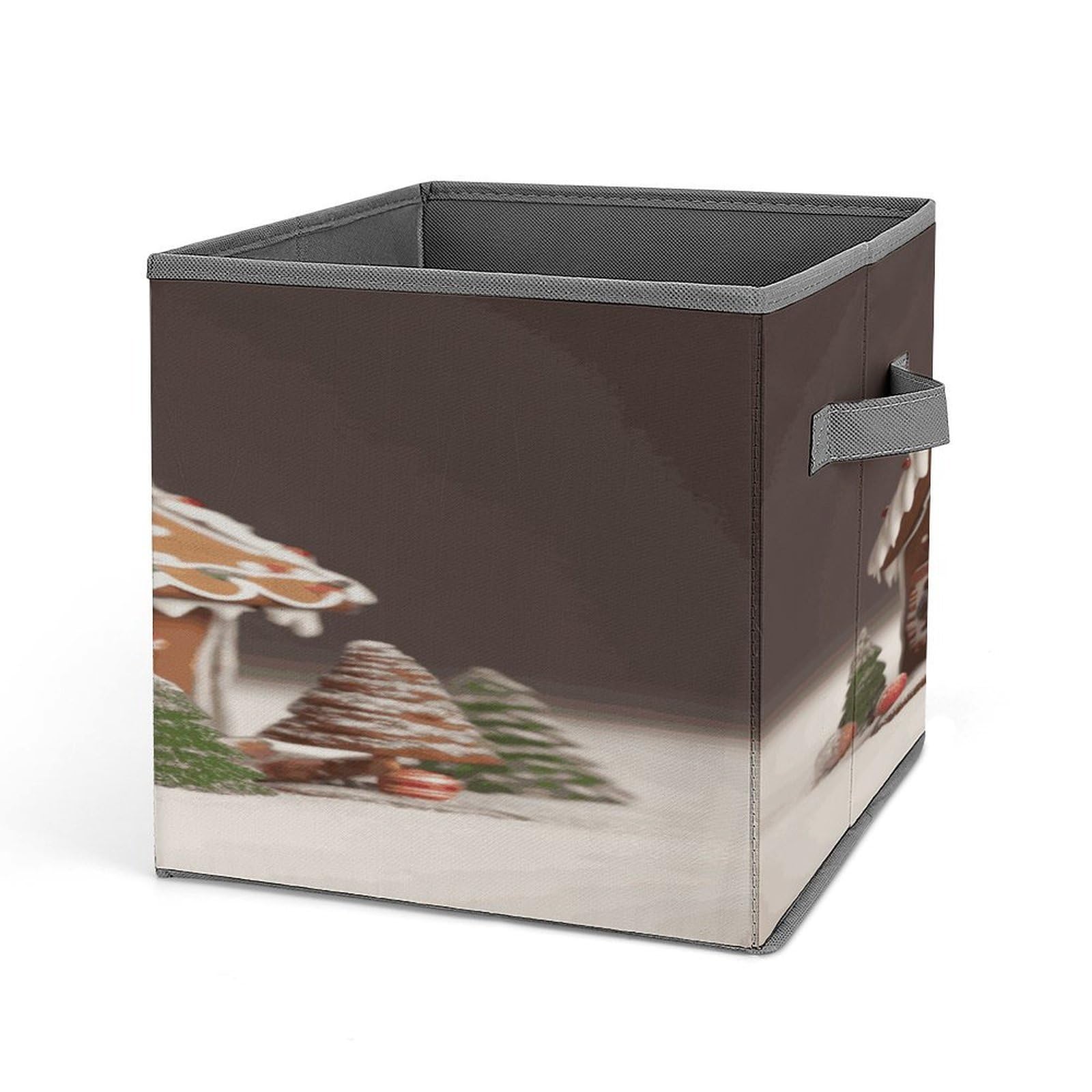 Fekiloot Style Gingerbread House Storage Bins Storage Baskets