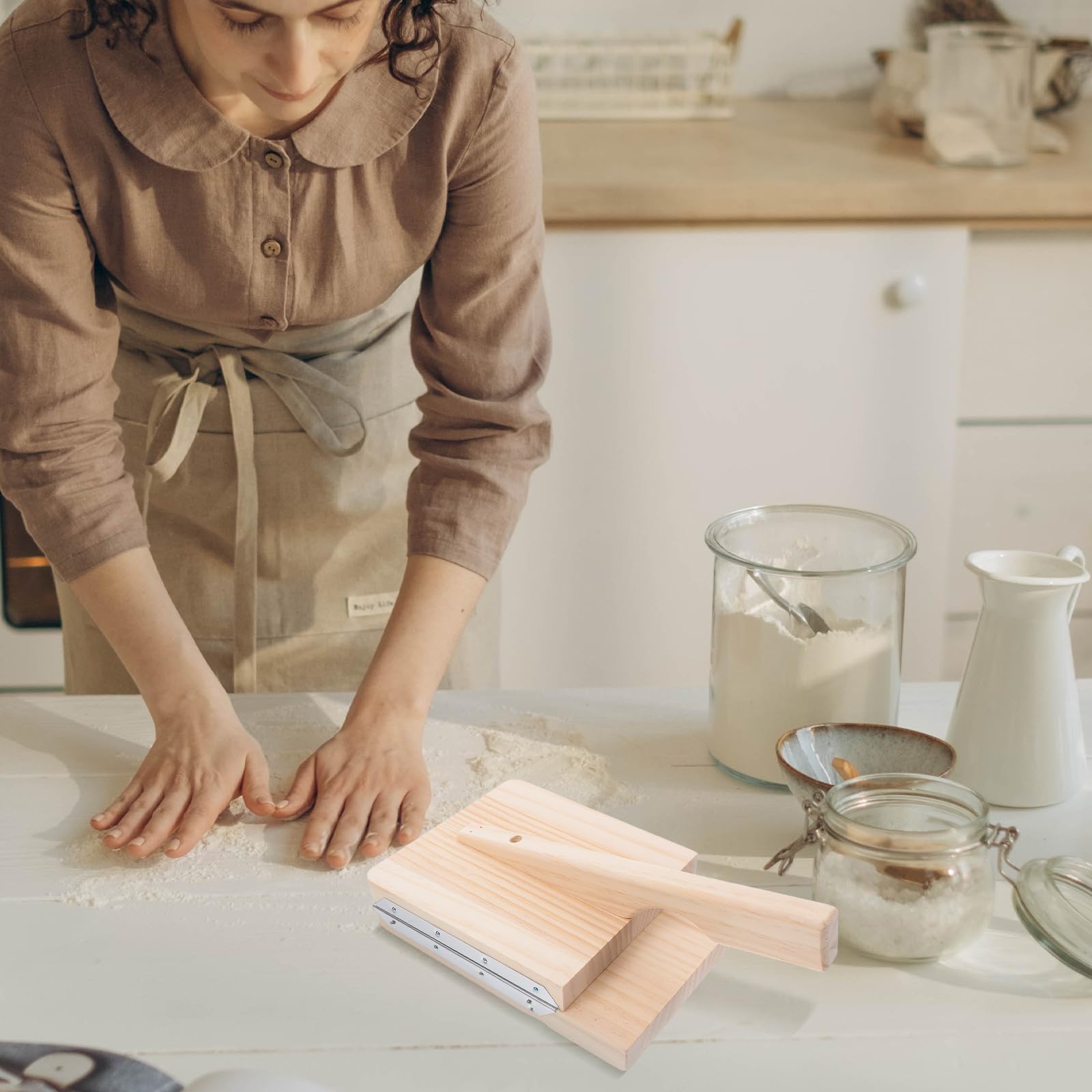 Manuelle Teigtaschenpresse mit Edelstahl Einfach zu Bedienen für Herstellung von Nudeln und Teigtaschen in Küche