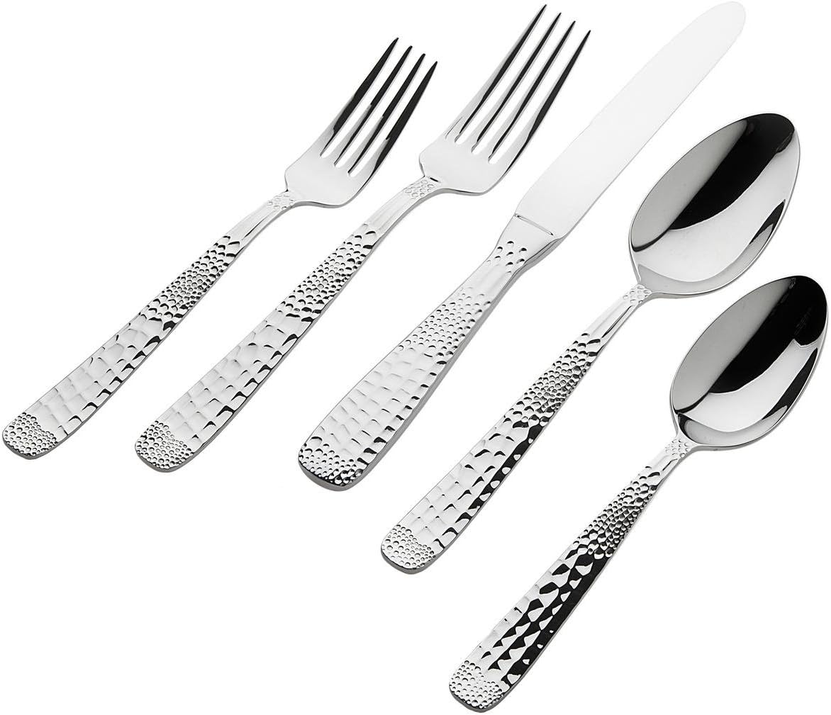 Godinger 84254 Art 18/10 Harrington Set, Sliver (20 Piece)