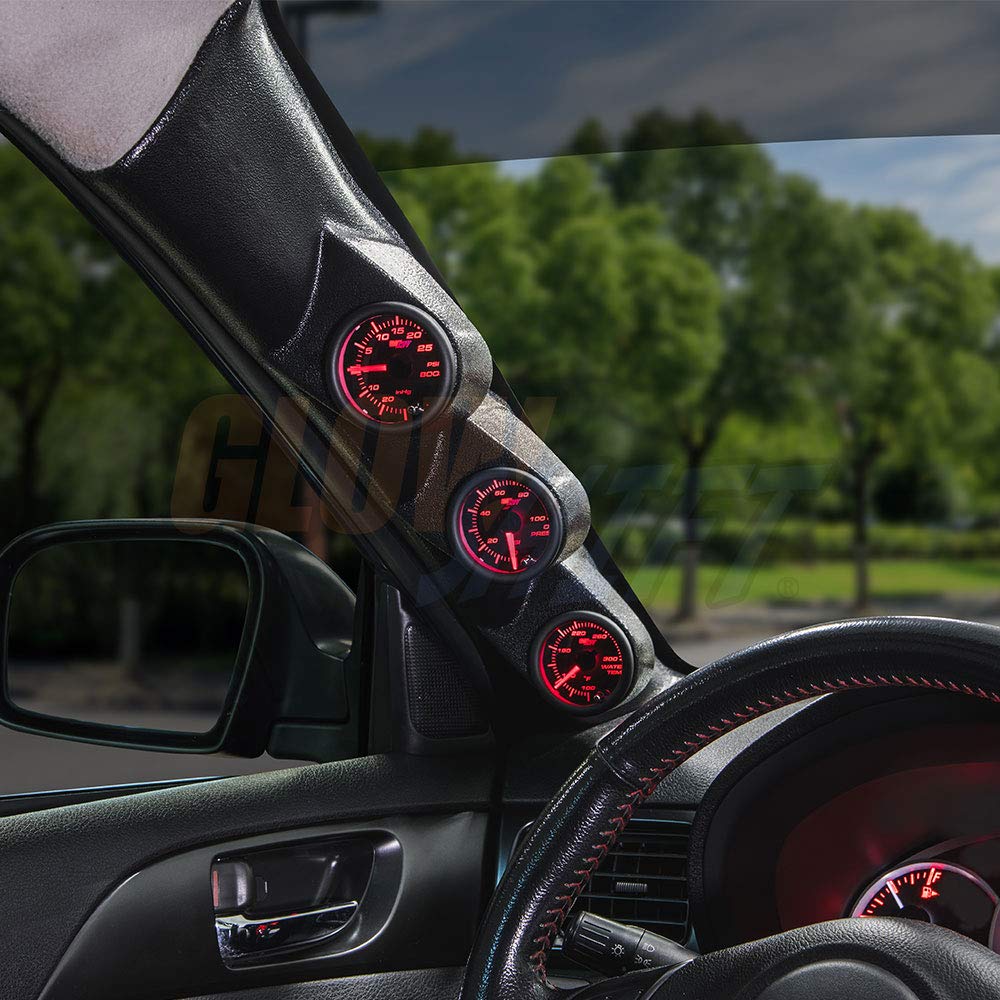 Buy GlowShift Gauge Package Compatible with Subaru Impreza WRX STI 2002