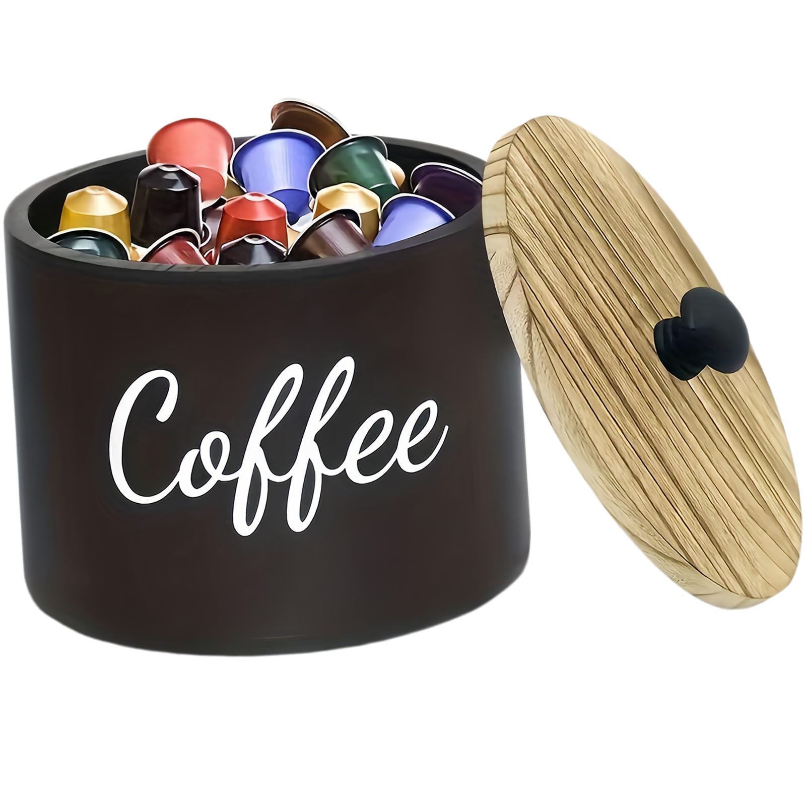 our fave Wooden Coffee Filter Paper Holder Organizers Filter Paper Dispenser for Kitchen Countertop and Offices Desk Storage Dustproof Coffee Container