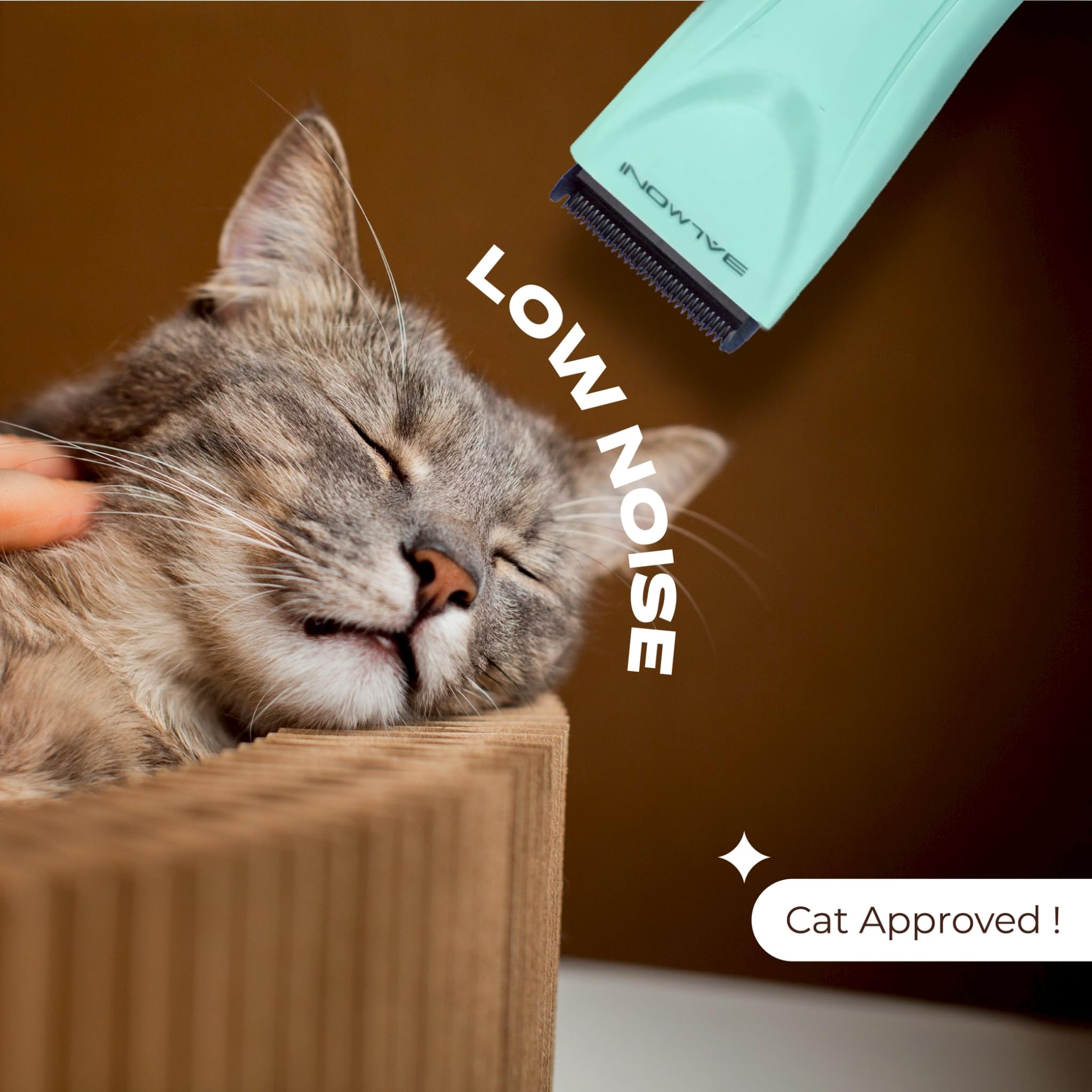 Cordless Pet Grooming Kit - Dog & Cat Clipper -4