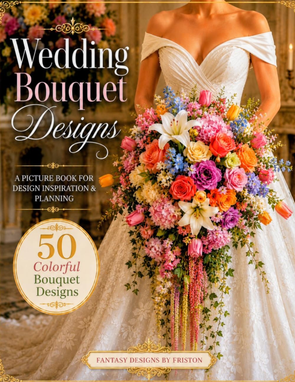 Wedding Bouquet Designs by Fantasy Designs by Friston: 50 Colorful Bouquet Designs