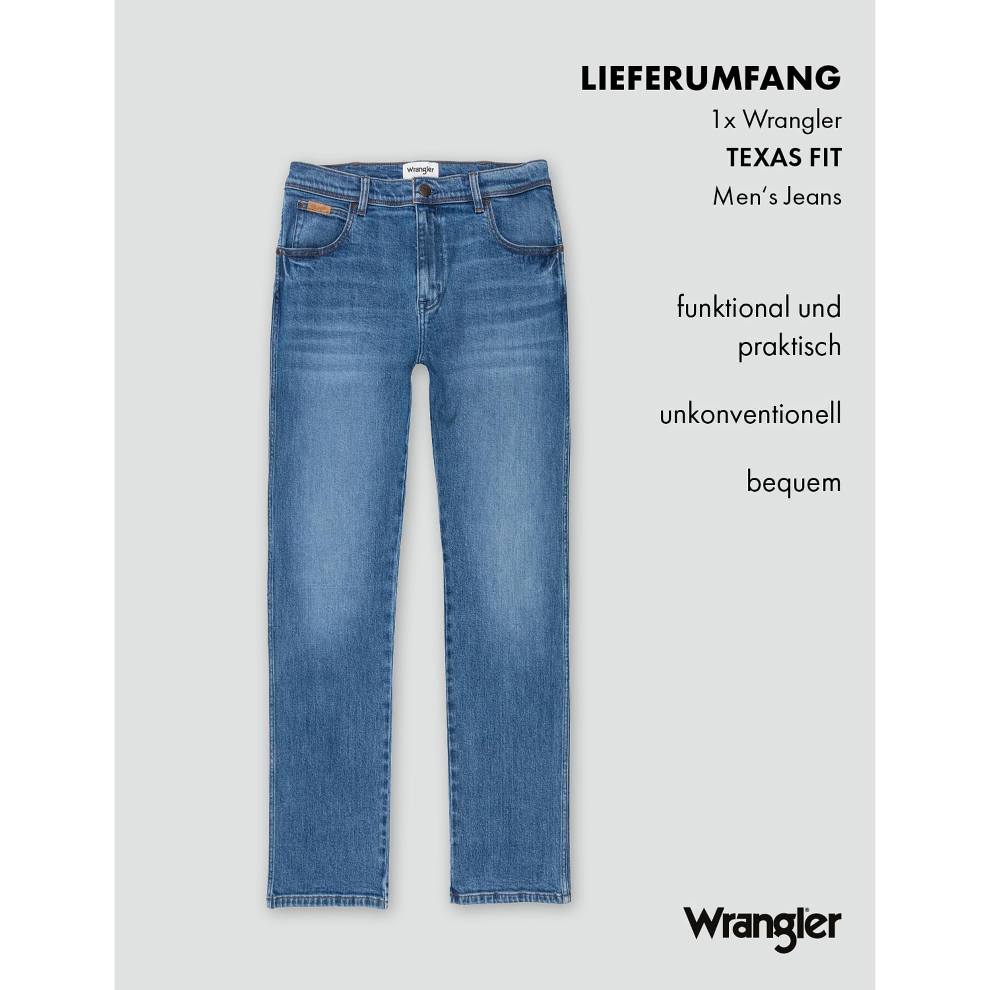 Wrangler Herren Texas Jeans – Bild 8