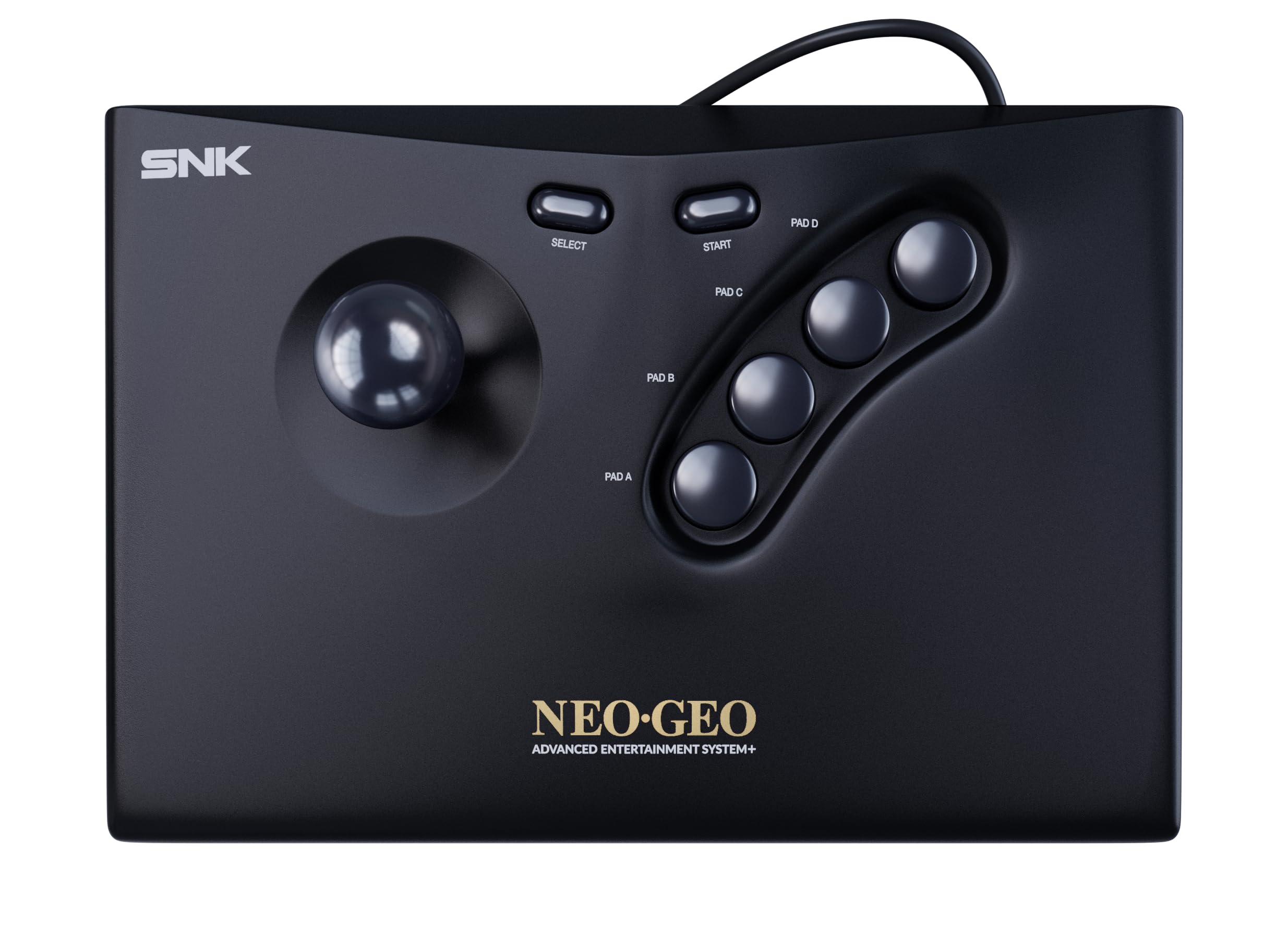 NEO GEO AES+ Arcade Stick Black