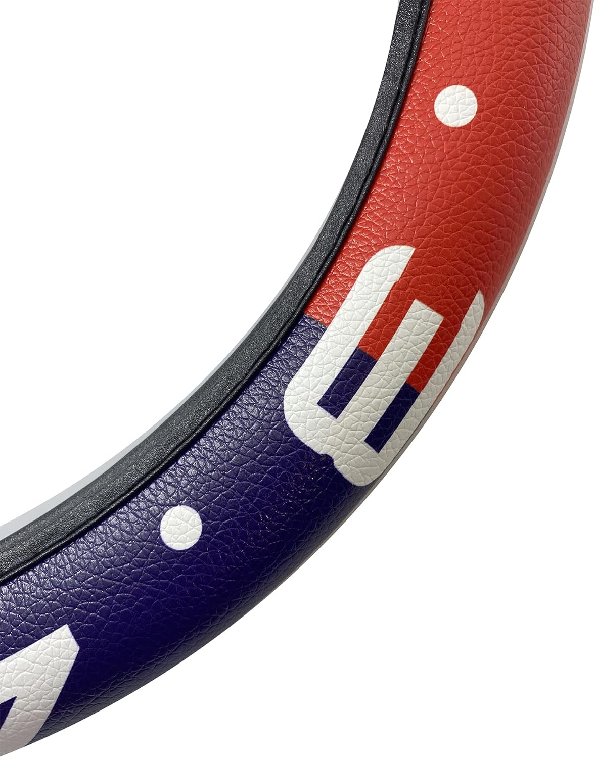 Simoni Racing Steering Wheel Cover Clock 37-39 cm Multi-Colour Eco Leather