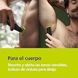 Philips OneBlade Pro 360 Face & Body Electric Beard Trimmer, Shaver and Bodygroomer With 360 Blades, Bodygrooming Kit, Charging Stand and Travel Case - 3