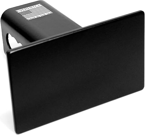 Vista 24 de Cubierta de enganche de metal en blanco (se adapta al receptor de 2 pulgadas, negro de 5 x 3 pulgadas)