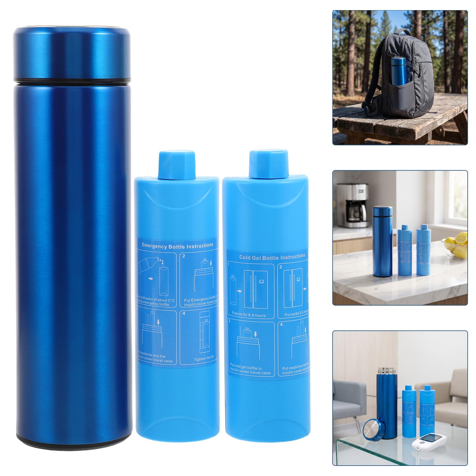 Estuche Refrigerado Portátil para Insulina con Soporte para 3 Plumas