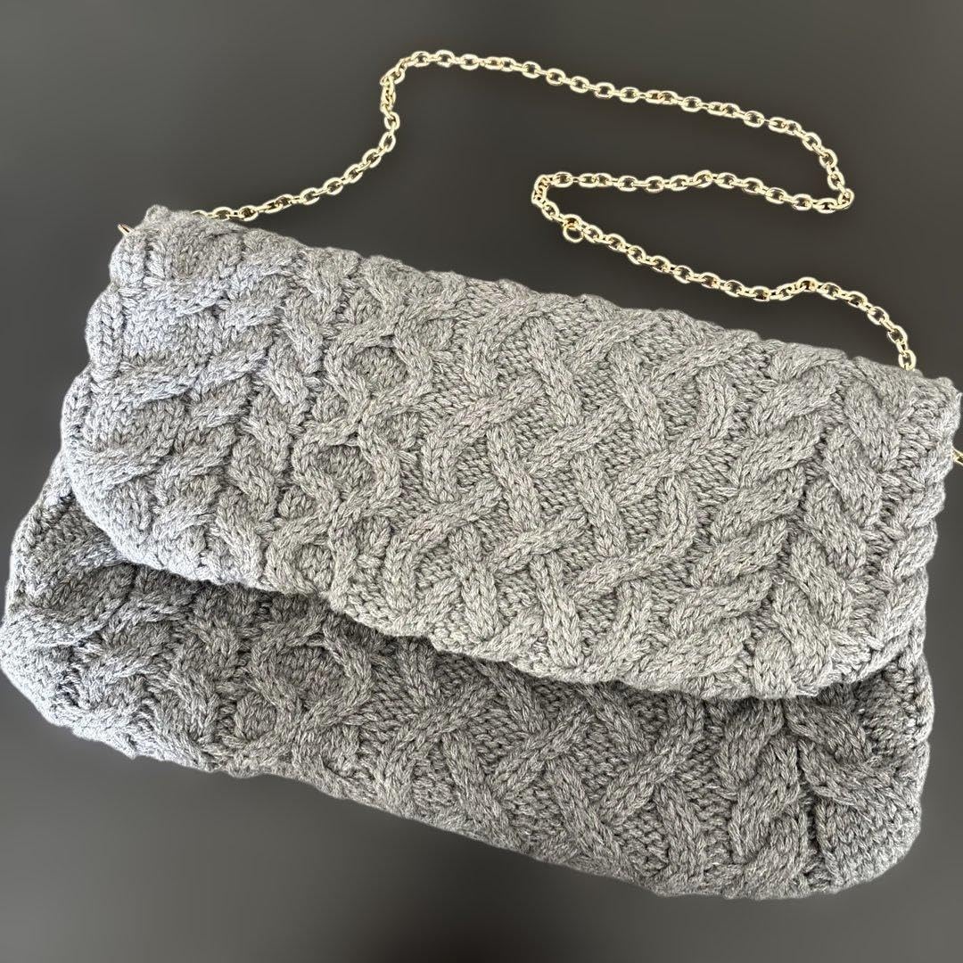 藤井フミヤ 3wayニットクラッチバッグ