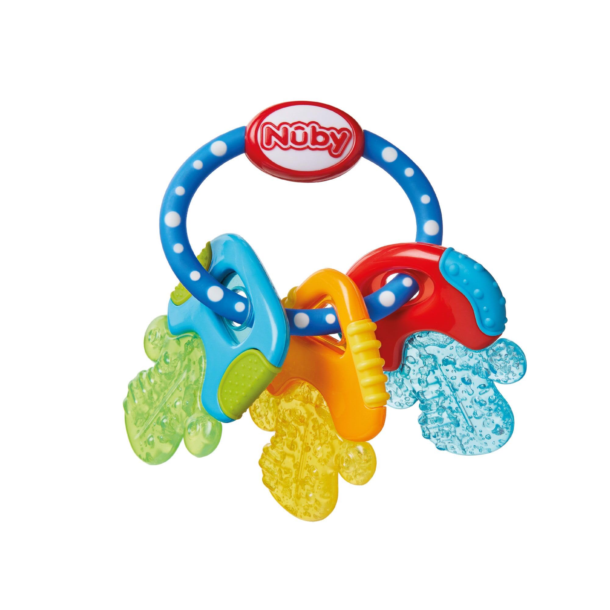 Nuby IcyBite Anneau de Dentition Bébé Gel Réfrigérant Molaires Dès 3 Mois