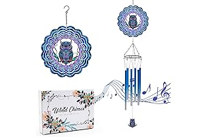 Enticing Owl Themed Wind Chimes: A Symphony for Tranquil Ambiances
