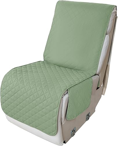 Miniatura 143 de HDCAXKJ 100% Fundas impermeables para sofá seccional reclinable en forma de L, funda de sofá reclinable acolchada lavable, fundas de esquina para